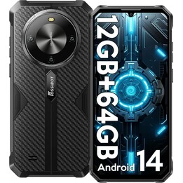 Fossibot F105 4GB 64GB Dual Sim Nero Robusto