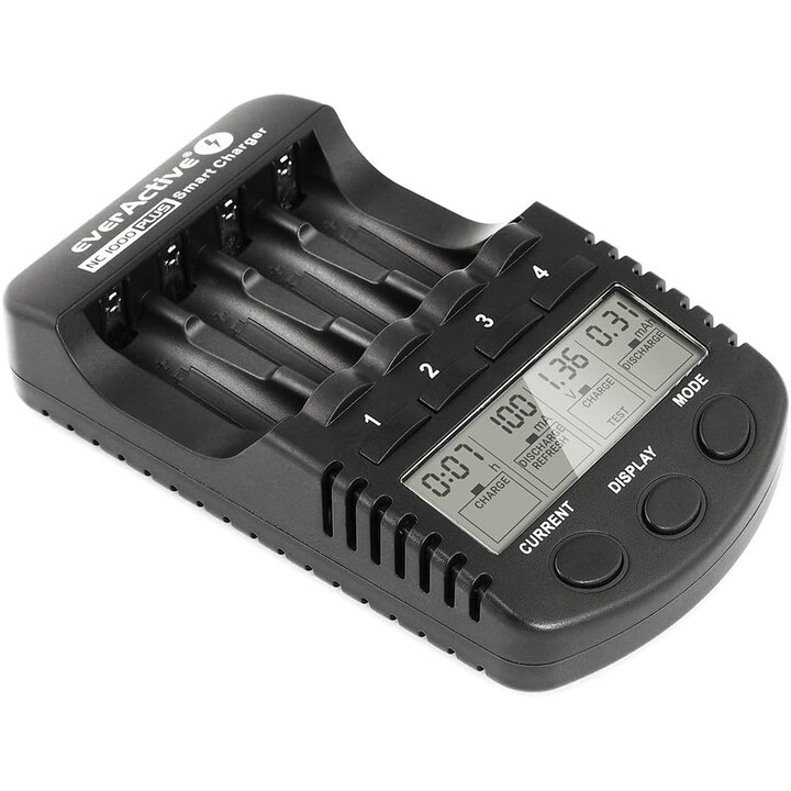 Cargador EverActive NC-1000 PLUS