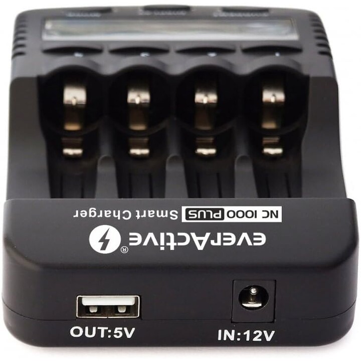 Carregador EverActive NC-1000 PLUS