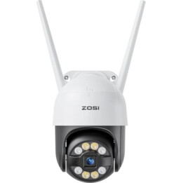 ZOSI C289 3MPx FullHD WiFi P/T IP66 IA Weiß + microSD-Karte 32GB – IP-Sicherheitskamera