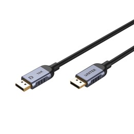 UNITEK C1626GY01-3M DisplayPort 2.1 cable Black