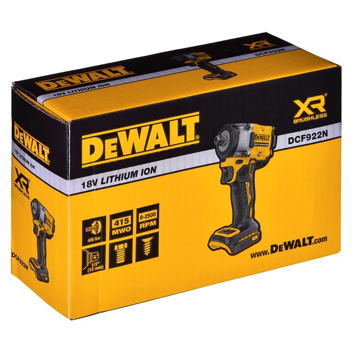 CLÉ À CHOCS DEWALT DCF922N