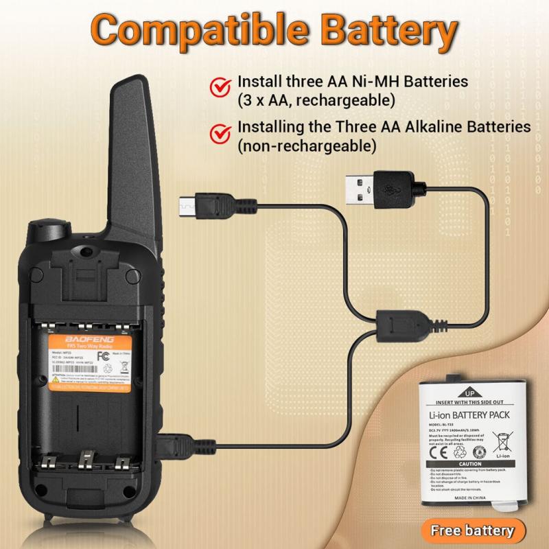 Walkie-talkie Baofeng BF-T25E Arancia