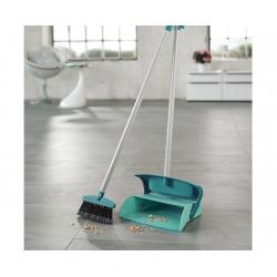 Leifheit 41405 recogedor de polvo Negro, Gris, Turquesa