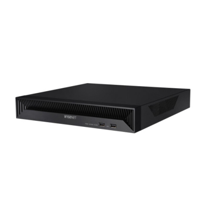 Hanwha Qrn-830s Grabadore De Vídeo En Red (nvr) Negro