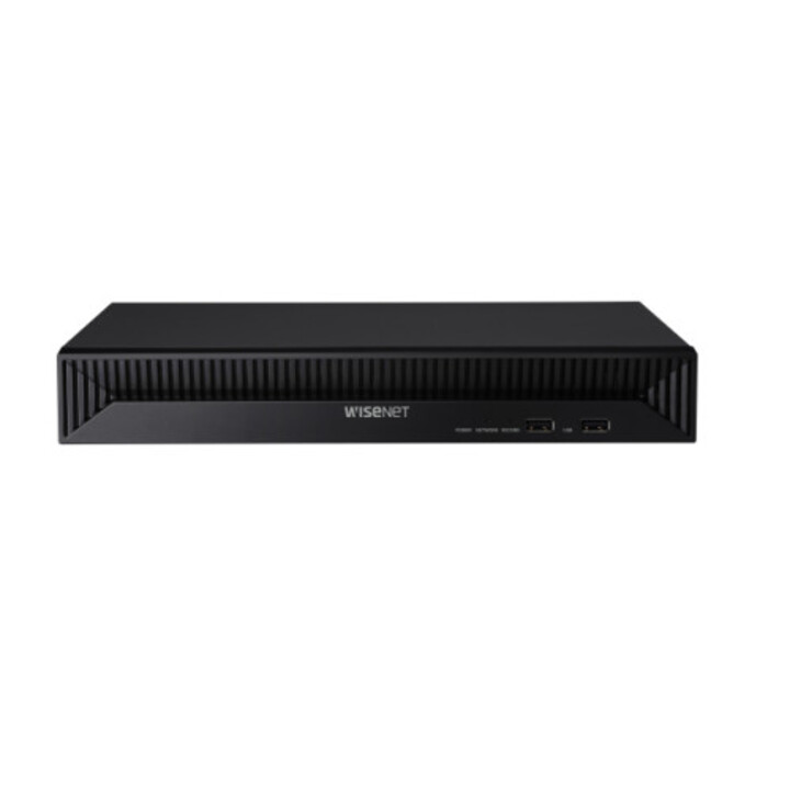 Hanwha Qrn-830s Grabadore De Vídeo En Red (nvr) Negro