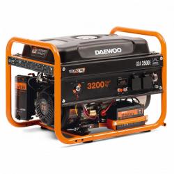 Daewoo GDA 3500E motor-generador 2800 W 18 L Gasolina Negro, Naranja