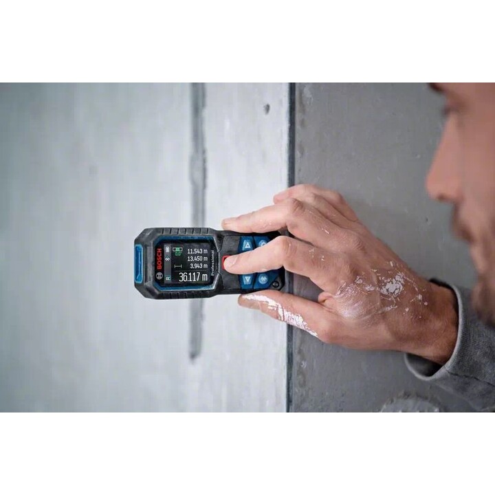 Bosch GLM 50-27 C PROFESSIONAL Laser-Distanzmessgerät Schwarz, Blau 50 m