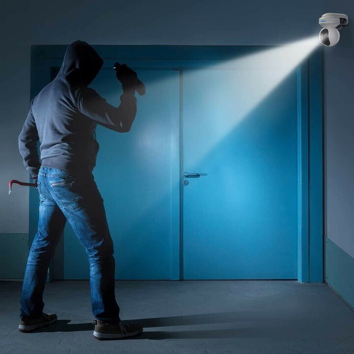 Reolink Serie E E540 Telecamera di Sicurezza IP da Esterno con Lampadina 2560 x 1920 Pixel da Parete
