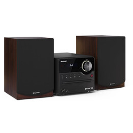 Sharp Xl-b512(bk) Système audio domestique Système micro stéréo pour usage domestique 45 W Noir