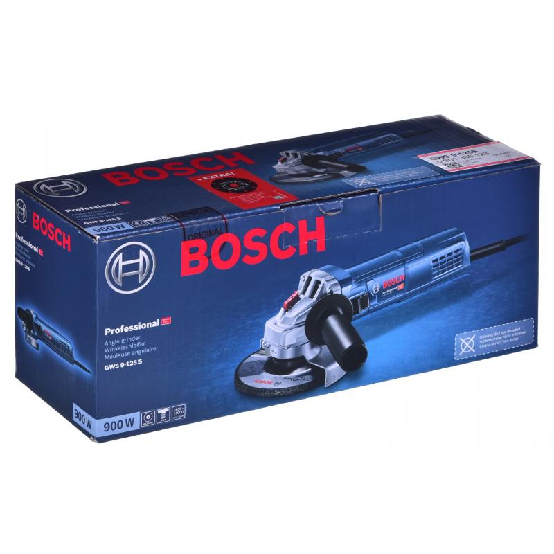 Amoladora angular 900W GWS 9-125S BOSCH 0601396123
