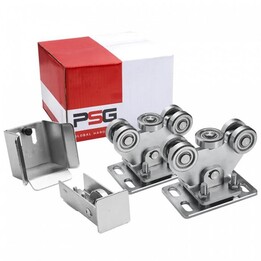 Pacchetto carrello per cancello scorrevole PSG 60.00P.70 per binario 70x70x4mm