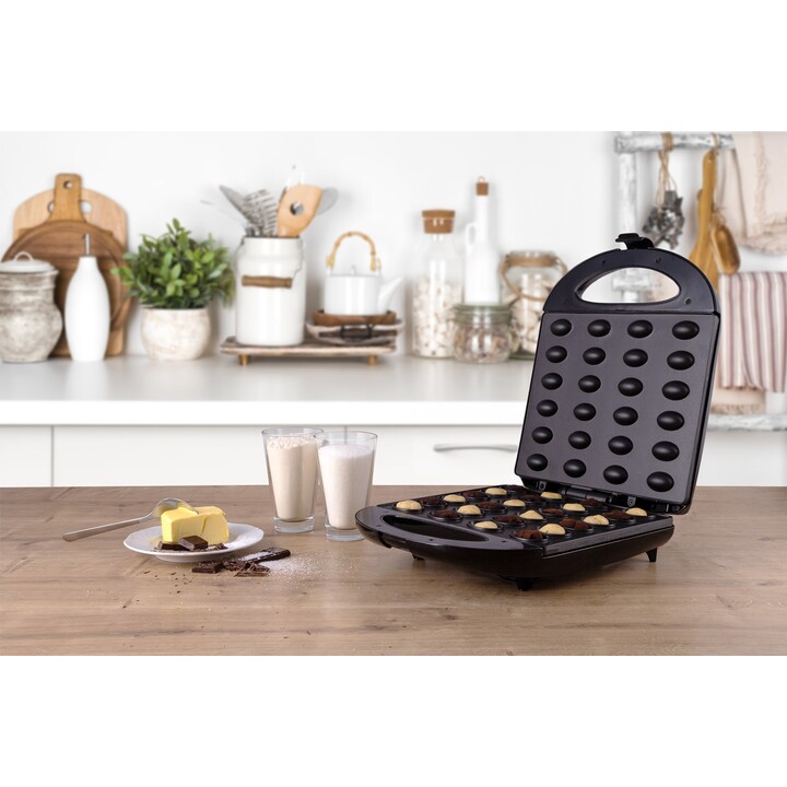 Mesko Home MS 3041 macchina per waffle 24 wafer(i) 1600 W Nero