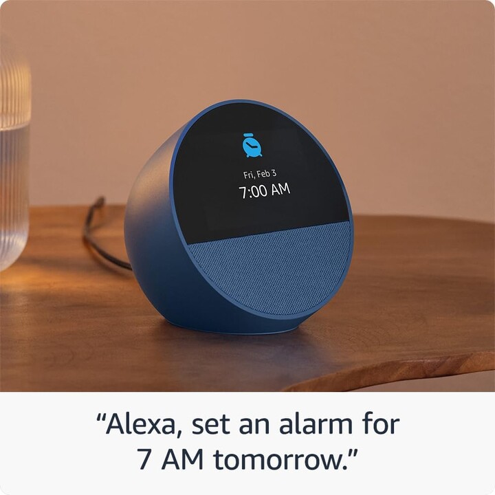 Amazon Echo Spot (2024) Nero - Assistente Smart Home