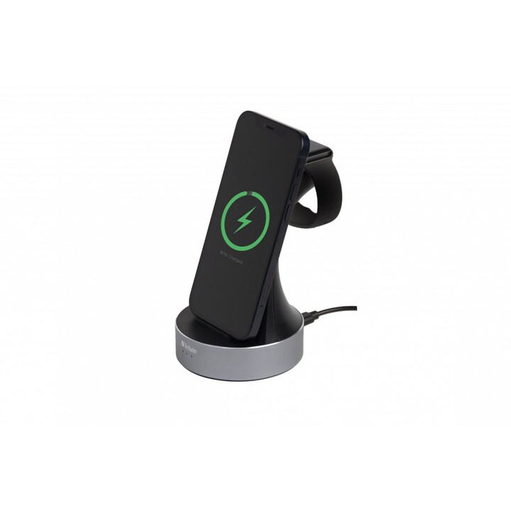 Verbatim WCS-01 Universelles schwarzes kabelloses Ladegerät für den Innenbereich