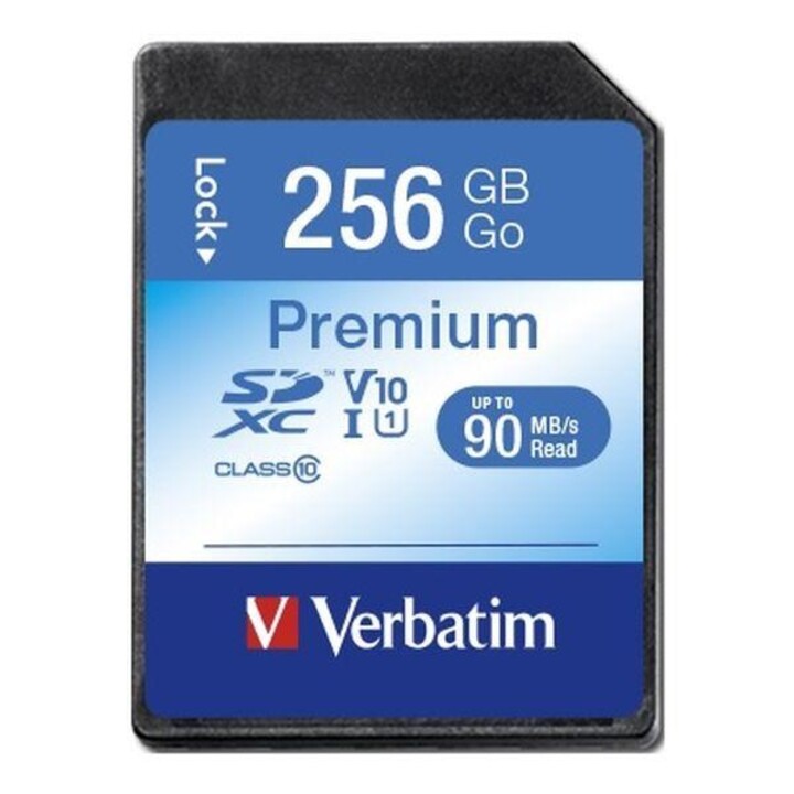 Verbatim Premium 256 GB SDXC UHS-I Clase 10