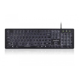 Perixx PERIBOARD-317 Clavier filaire rétroéclairé, noir