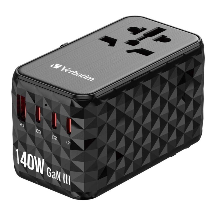 Carregador de dispositivo móvel Verbatim 32125 Universal Preto AC Carregamento rápido Interior