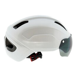 Capacete de ciclismo SkateFlash branco atômico