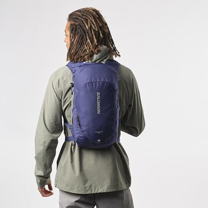 Trailblazer 10-mazarine blue-ghost backpack gray