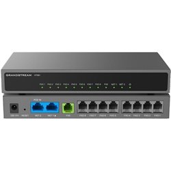 Passerelle analogique Grandstream HT881 8x FXO, 1x FXS, 2x RJ45 dont un avec PoE-IN, 3 profils SIP via le port FXS