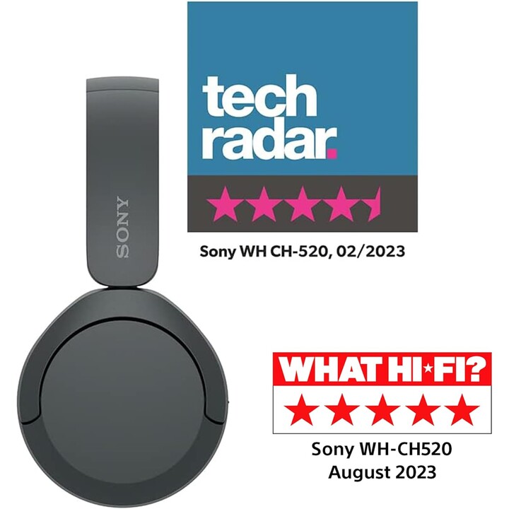 Sony WH-CH520 Nero - Auricolari Bluetooth