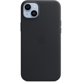Funda de cuero con MagSafe para Apple iPhone 14 Plus - Tinta