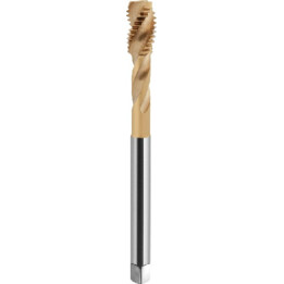 Fanar M20 machine tap DIN-376C R40 HSSE with professional tin coating 800X, Gold