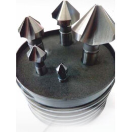 JUEGO AVELLANADOR CZP-6 DIN-335-C 6.3-25 90* HSSE TICN