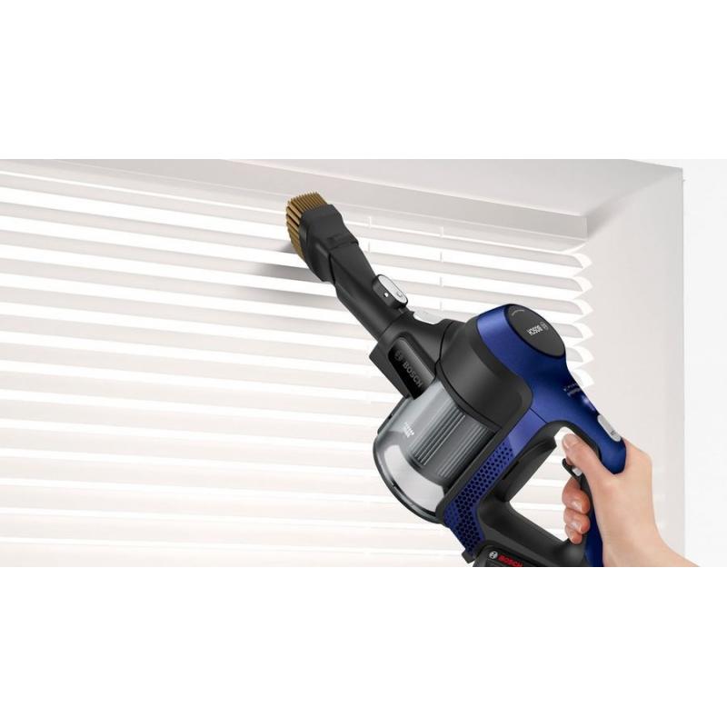 Bosch Serie 6 BBS611MAT aspiradora de mano Azul Sin bolsa
