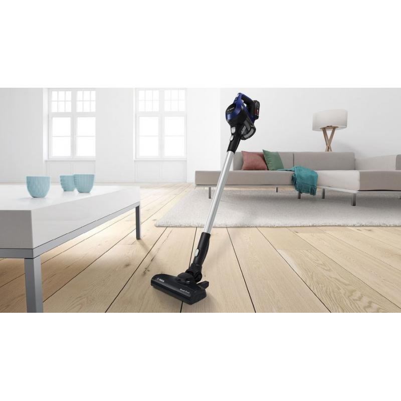 Bosch Serie 6 BBS611MAT aspiradora de mano Azul Sin bolsa