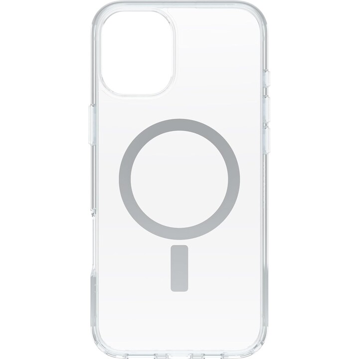 Capa MagSafe transparente OtterBox Symmetry Series para iPhone 16 Plus, à prova de choque, à prova de quedas