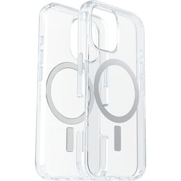 OtterBox Symmetry Series Clear MagSafe Case for iPhone 16, Shockproof, Drop proof