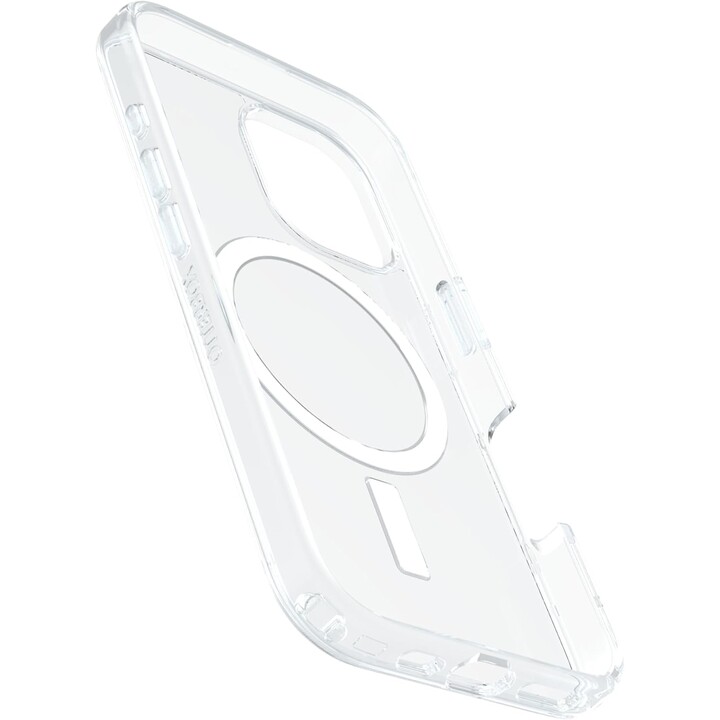 Capa MagSafe transparente OtterBox Symmetry Series para iPhone 16, à prova de choque, à prova de quedas