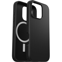 Custodia MagSafe OtterBox Symmetry Series per iPhone 16 Pro, antiurto, anticaduta, nera