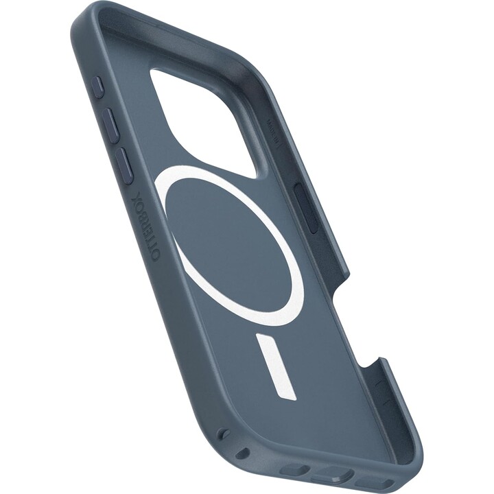 OtterBox Symmetry Series MagSafe Funda para iPhone 16 Pro, a prueba de golpes, a prueba de caídas, azul
