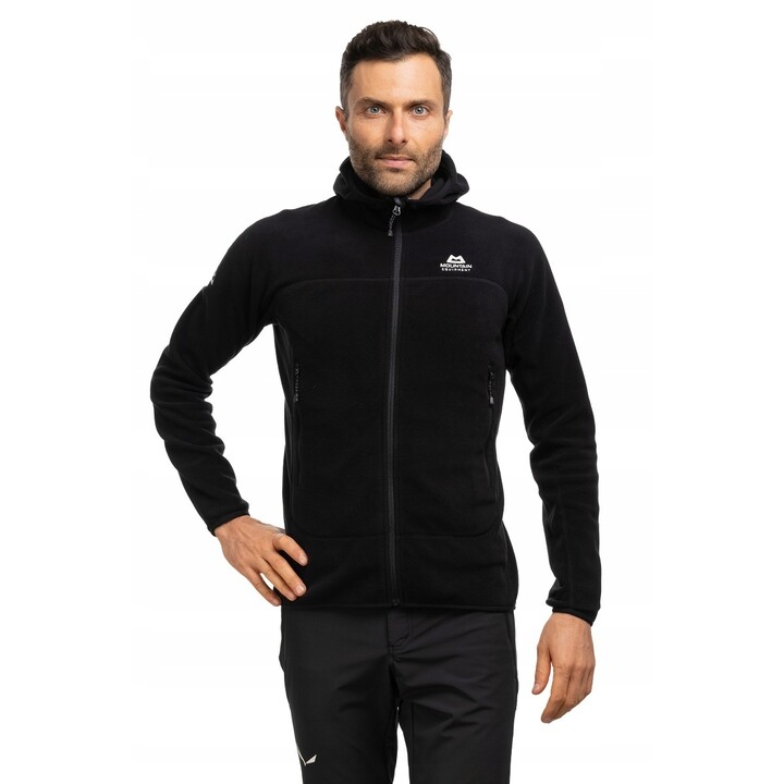 Mountain Moletom com microzíper preto