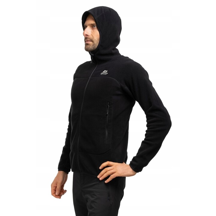 Mountain Moletom com microzíper preto