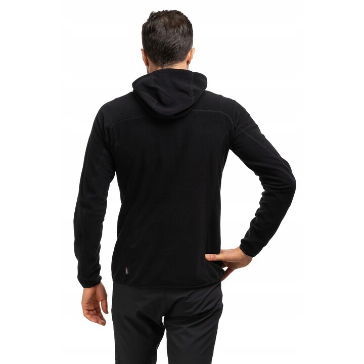 Mountain Moletom com microzíper preto