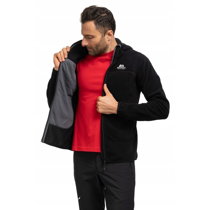 Mountain Moletom com microzíper preto