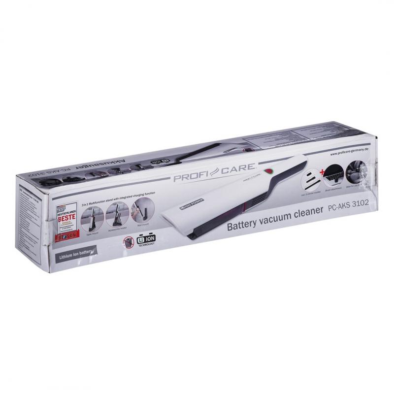 ProfiCare AKS 3102 aspiradora de mano Antracita, Blanco Sin bolsa