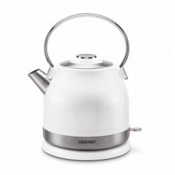 Zelmer ZCK7940 tetera eléctrica 1,5 L 2200 W Acero inoxidable, Blanco