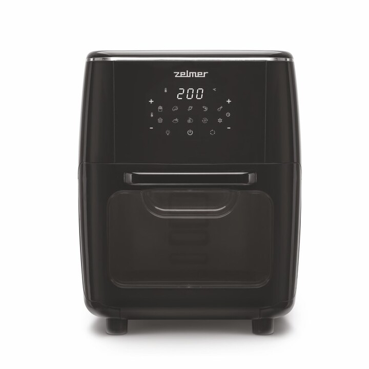 Zelmer ZAF7120 Deep Fryer Single 12 L Freestanding 1700 W Low Fat Fryer Black