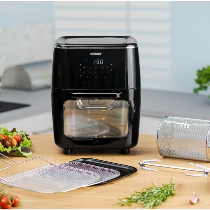 Fritadeira Zelmer ZAF7120 Simples 12 L Independente 1700 W Fritadeira com baixo teor de gordura Preto