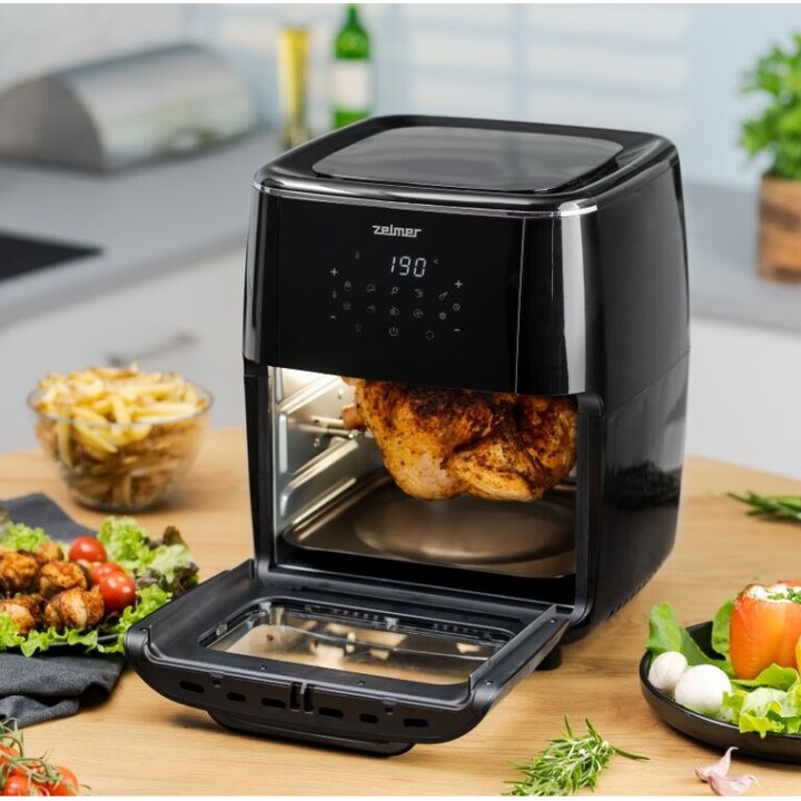 Fritadeira Zelmer ZAF7120 Simples 12 L Independente 1700 W Fritadeira com baixo teor de gordura Preto