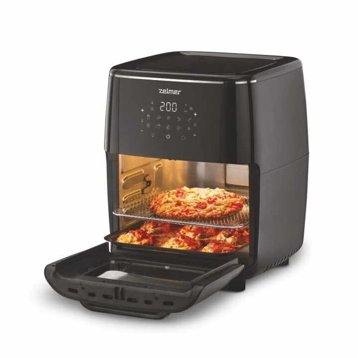 Fritadeira Zelmer ZAF7120 Simples 12 L Independente 1700 W Fritadeira com baixo teor de gordura Preto