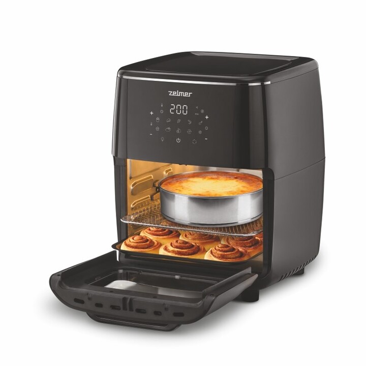 Friggitrice Zelmer ZAF7120 Semplice 12 L Indipendente 1700 W Friggitrice a basso contenuto di grassi Nero