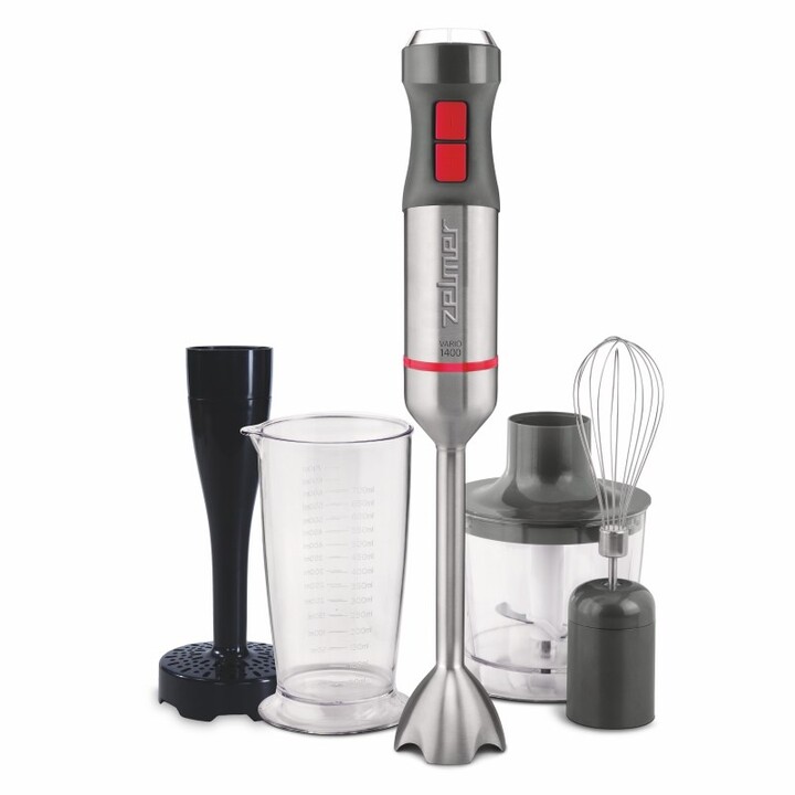 Zelmer ZHB4652 VARIO 0.5 L Immersion Blender 1400 W Grey, Silver