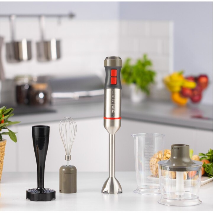 Zelmer ZHB4652 VARIO 0.5 L Immersion Blender 1400 W Grey, Silver