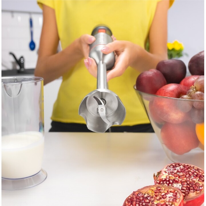 Zelmer ZHB4652 VARIO 0.5 L Immersion Blender 1400 W Grey, Silver
